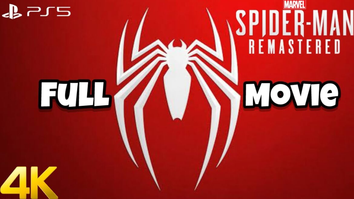 Marvel´s SpiderMan Remastered Ps5 Full Movie | 4K 60 fps