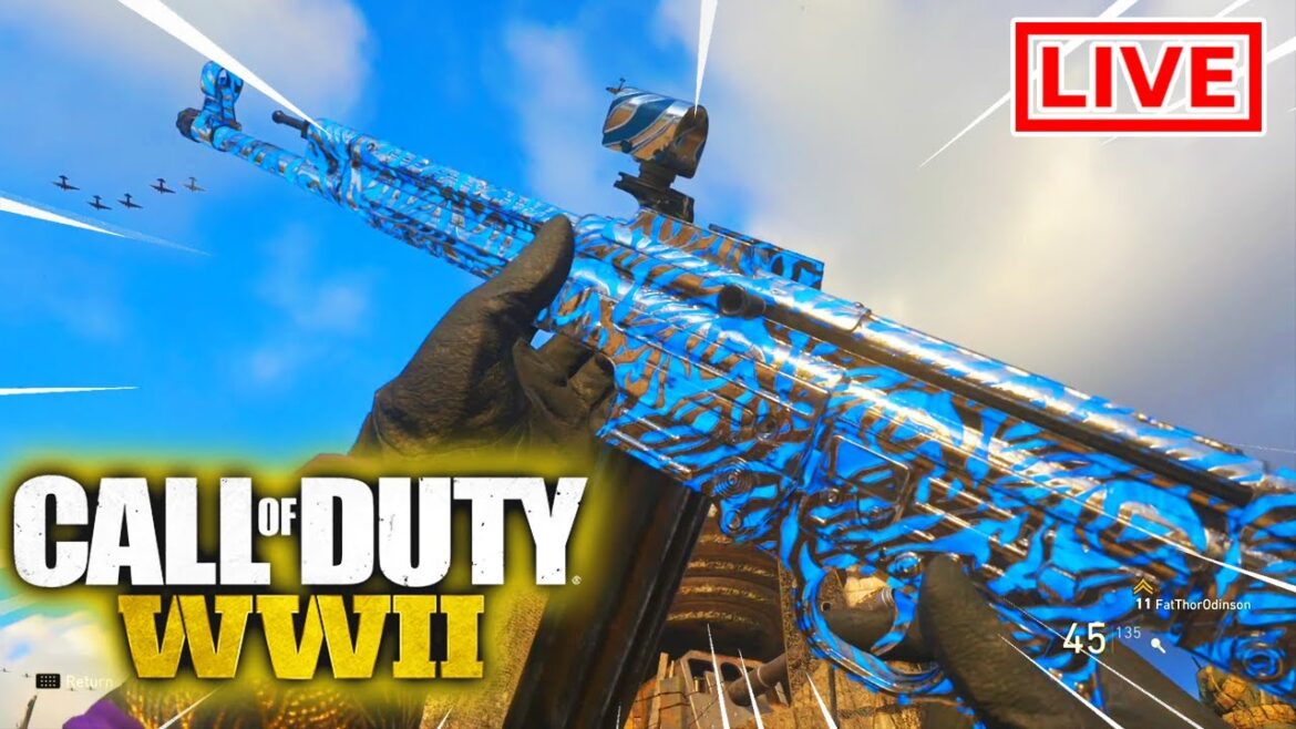 ๐ด LIVE – Call of Duty WW2 Chrome Tiger Journey Is Back and BETTER!