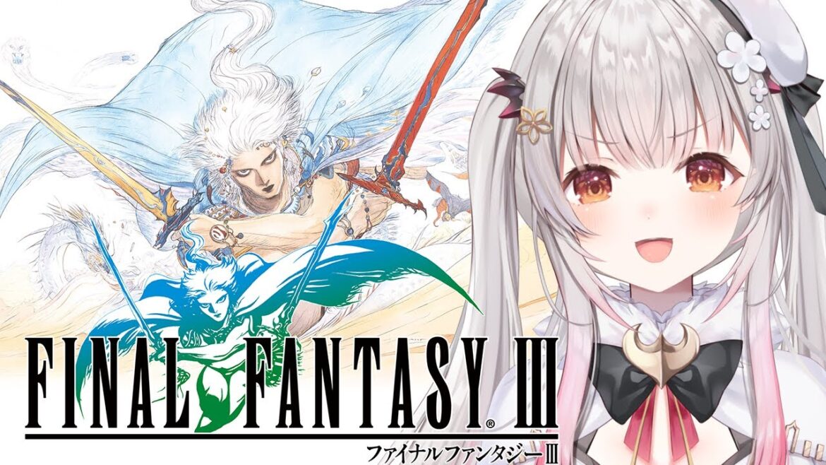 【FF3】最終回!ファイナルファンタジーⅢを初見でやってみます!#3【周防パトラ】