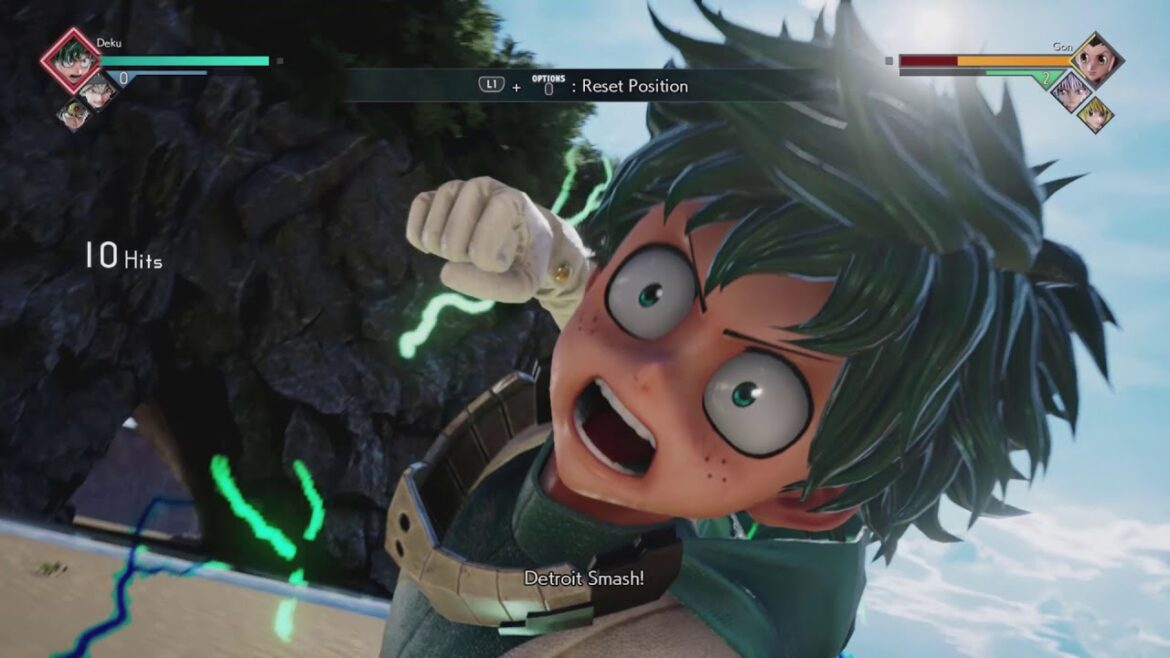 Jump Force – Deku Combo Exhibition
