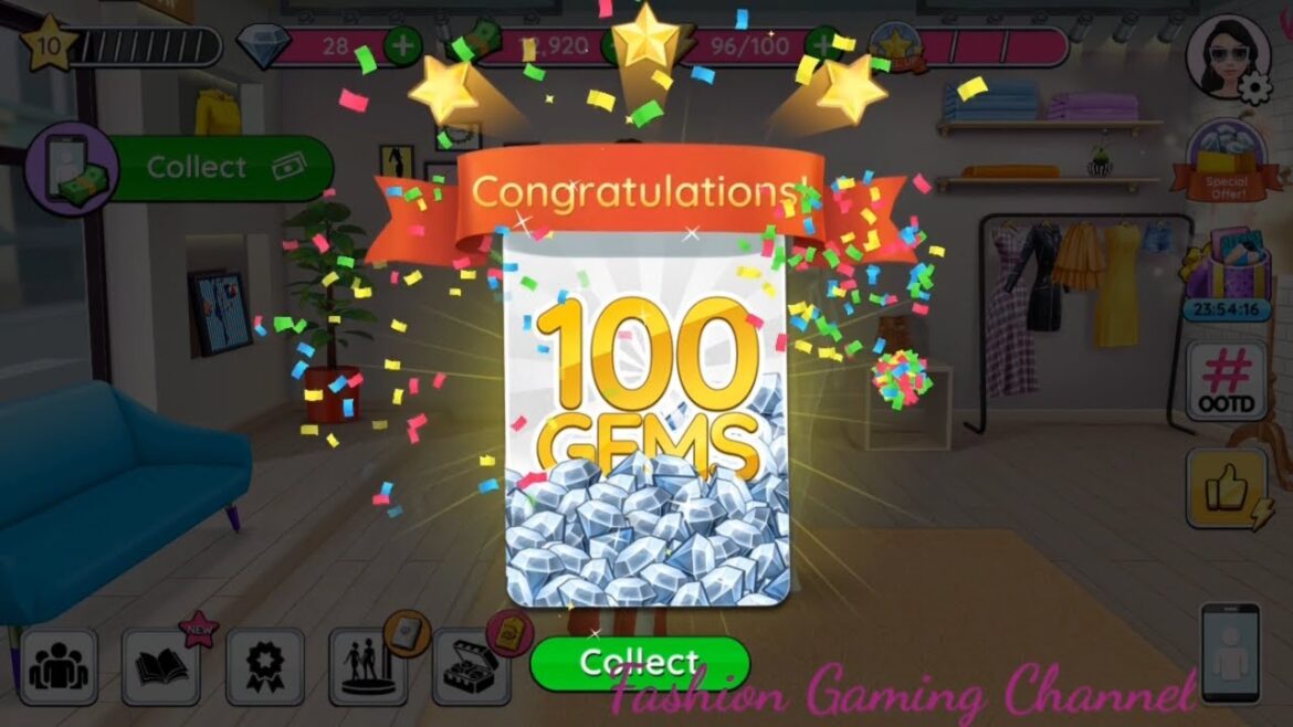OMG !!! Hurrey !!! Got 100 Diamonds For Free # Super Stylist – Dress Up & Style Fashion Guru !!!