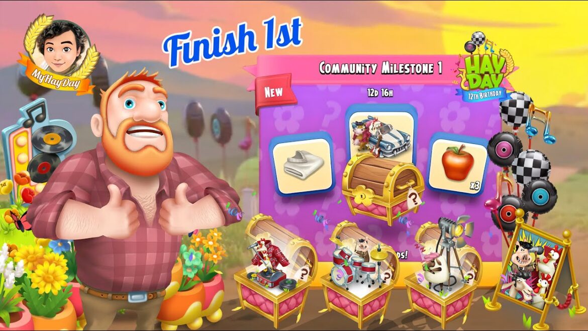 Reaching The First Community Milestone | #hayday #supercell