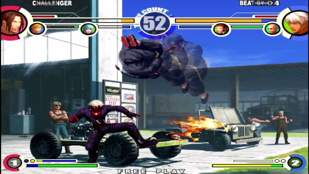 The King of Fighters XI gorizumi Vs negapass Play date 29 June 24