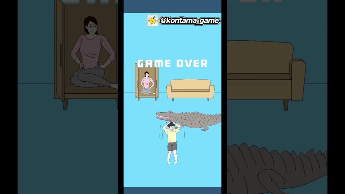 ゲームの隠し場所がやばすぎた🐊 #ママにゲーム隠された #脱出ゲーム #謎解きゲーム #ゲーム実況