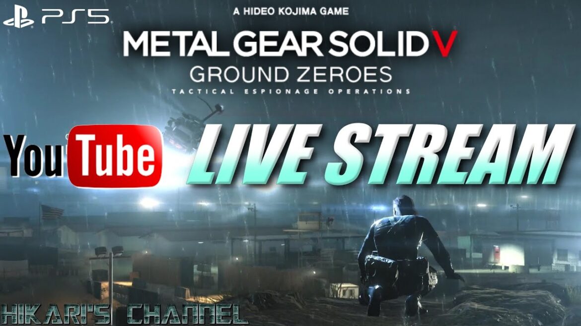 三度の飯よりメタルギア! MGSV GZ Live Stream (PS5)🎮🐍🫡