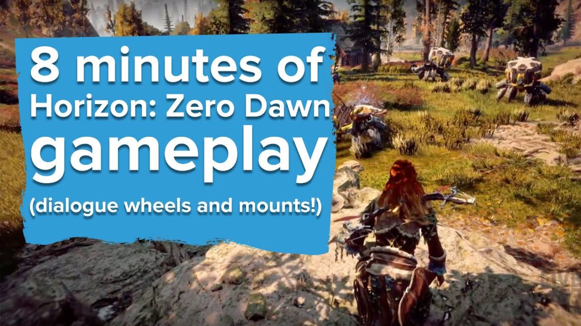 8 minutes of Horizon: Zero Dawn gameplay – PlayStation E3 2016