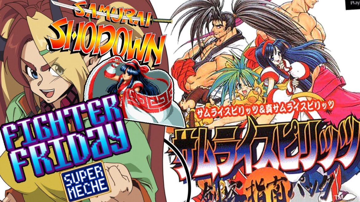 Samurai Shodown サムライスピリッツ剣客指南パック「PS1」初見プレイ!First time!「SUPER MECHE」「FIGHTER FRIDAY」