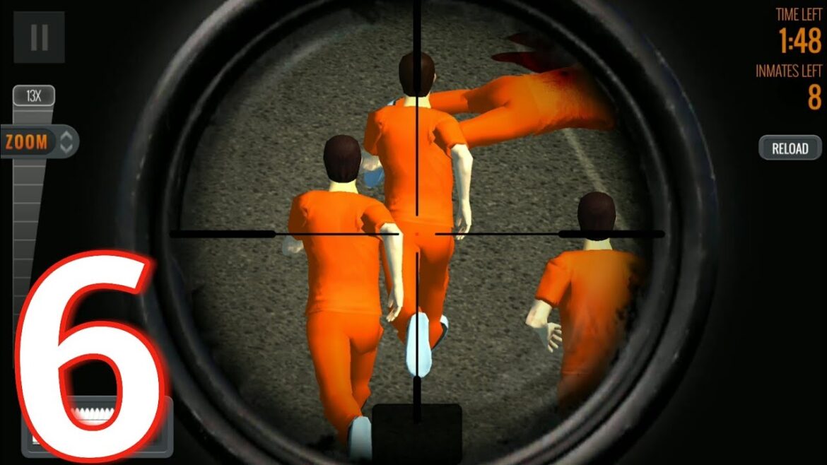 Sniper 3D Gun Part 6 | Shooting Games – Android ios Gameplay