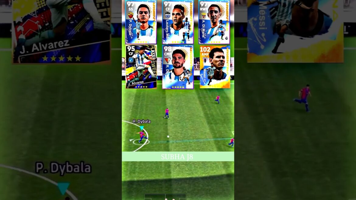 Who Is The Best Argentinian Player ? | #shorts #efootball