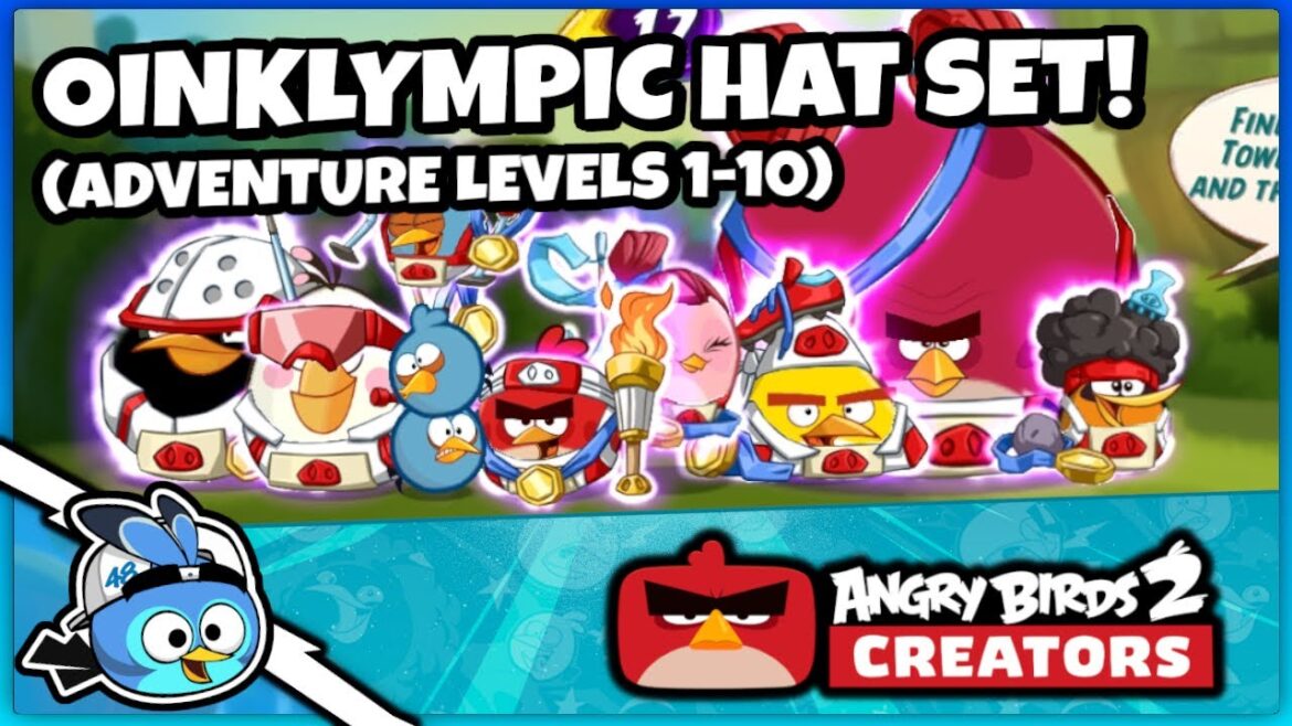 THE OINKLYMPIC HAT SET! ๐ท / Angry Birds 2 Gameplay (AB2 Creators)