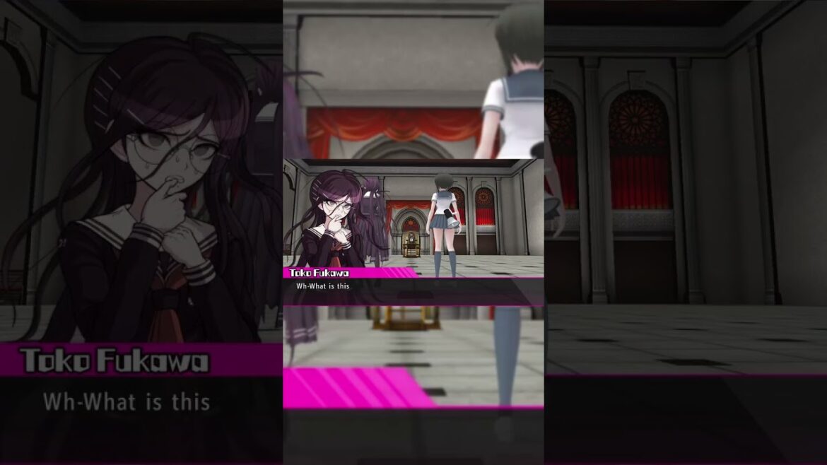 The Haterade! #shorts #danganronpa #blindplaythrough