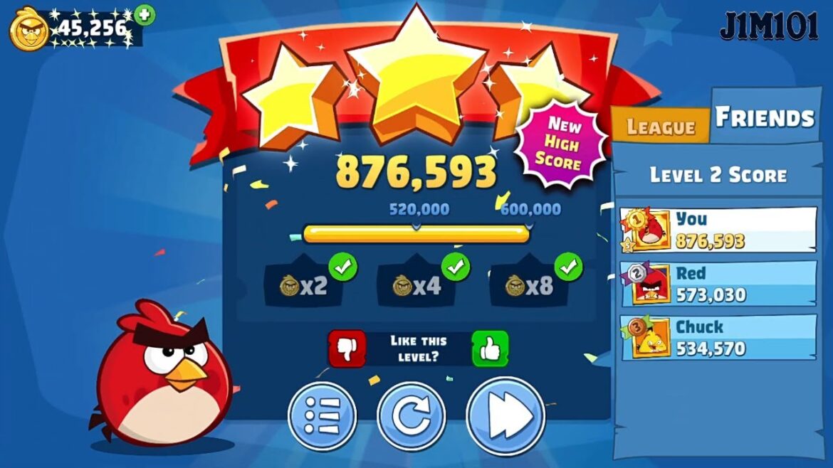 J1M101 ANGRY BIRDS FRIENDS TOURNAMENT THIS WEEK LEVEL 2   14.09.24 #209