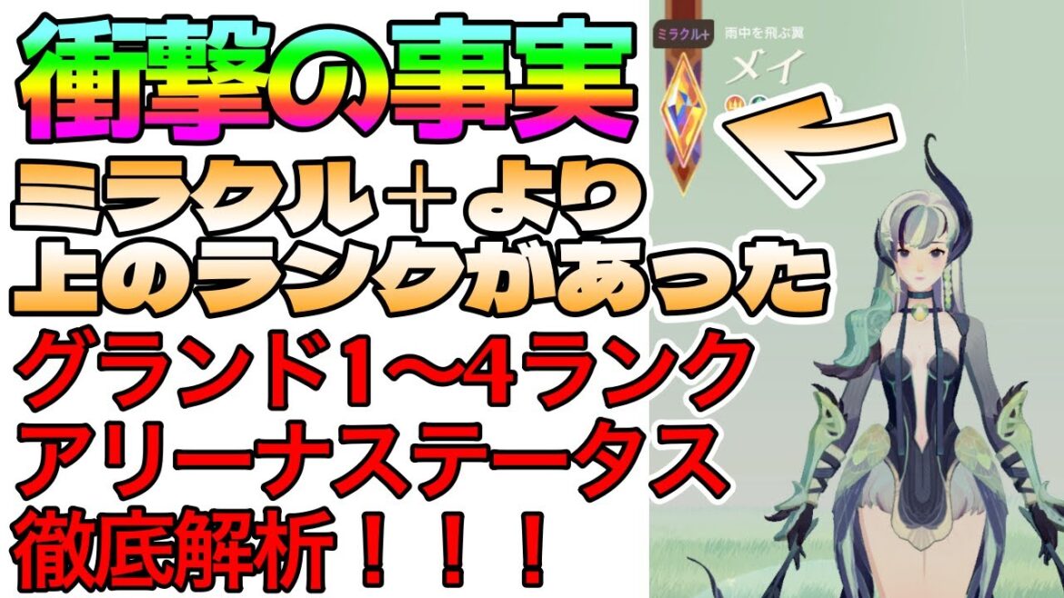 【#AFKジャーニー】ミラクル+の上があった!グランドランクについて徹底解析