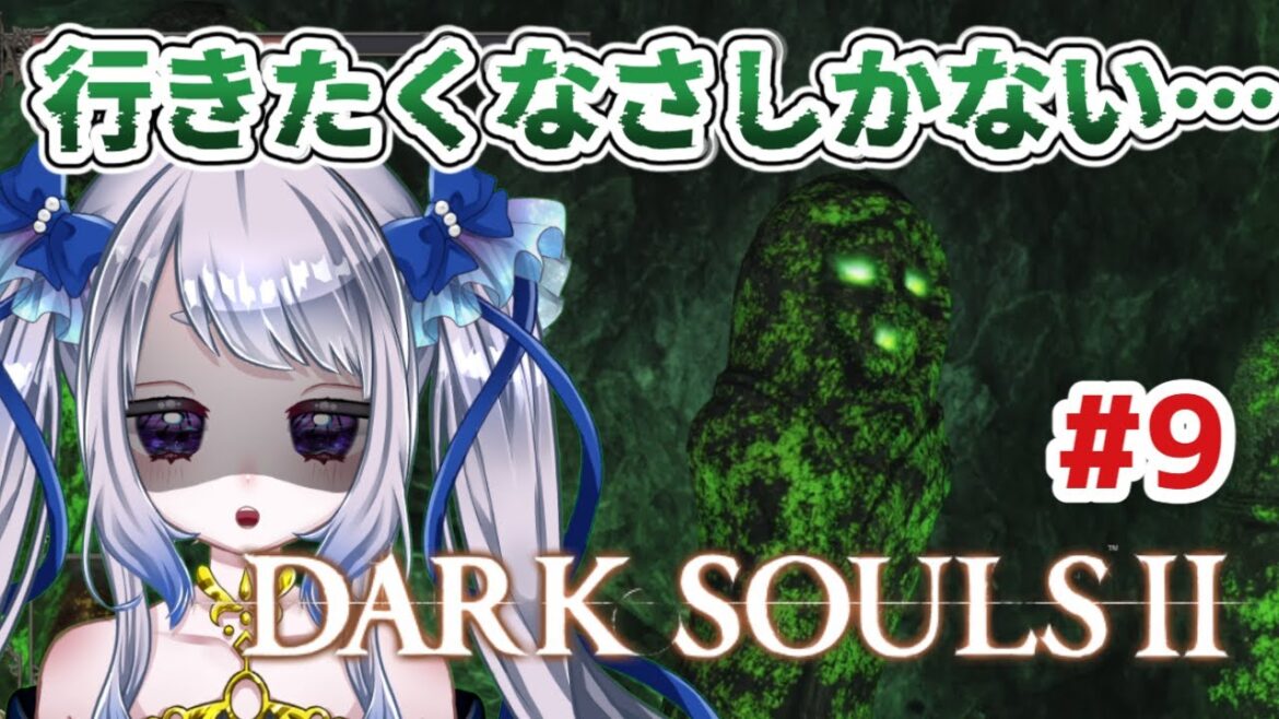 【DARK SOULS II】初見ダクソ2!入口から進みたくなさすぎる見た目の黒渓谷を行きます!【新人Vtuber/#メーアシュトラント】#初見歓迎 #ダークソウル