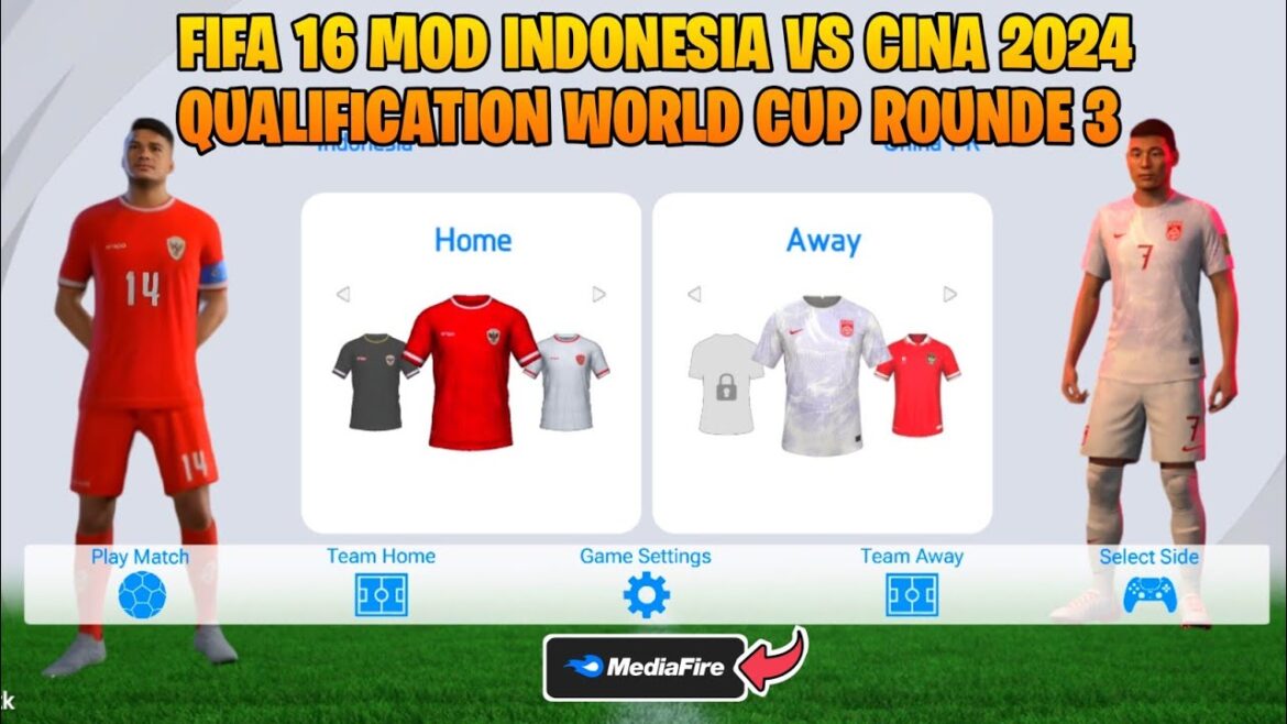 Keren ! FIFA 16 MOD FIFA 24 Android Offline | THEMES DFL 24 MOBILE | QUALIFIED WORLD CUP ASIA 2025 |