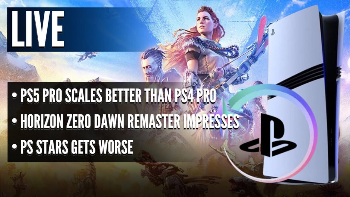 PS5 Pro Scales Better Than PS4 Pro | Horizon Zero Dawn Remaster Impresses | PS Stars Gets Worse