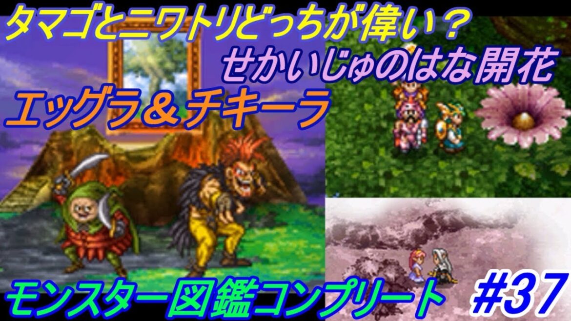 ドラゴンクエスト4 導かれし者たち 【DragonQuestⅣ DS版】 #37 エッグラ&チキーラ せかいじゅのはな開花 ピサロとロザリーの出会い kazuboのゲーム実況