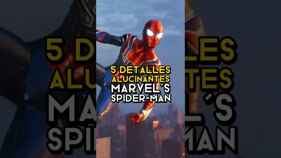 5 DETALLES ALUCINANTES DE MARVEL’S SPIDER-MAN 🕷️🕸️ #SpiderMan #MarvelsSpiderMan