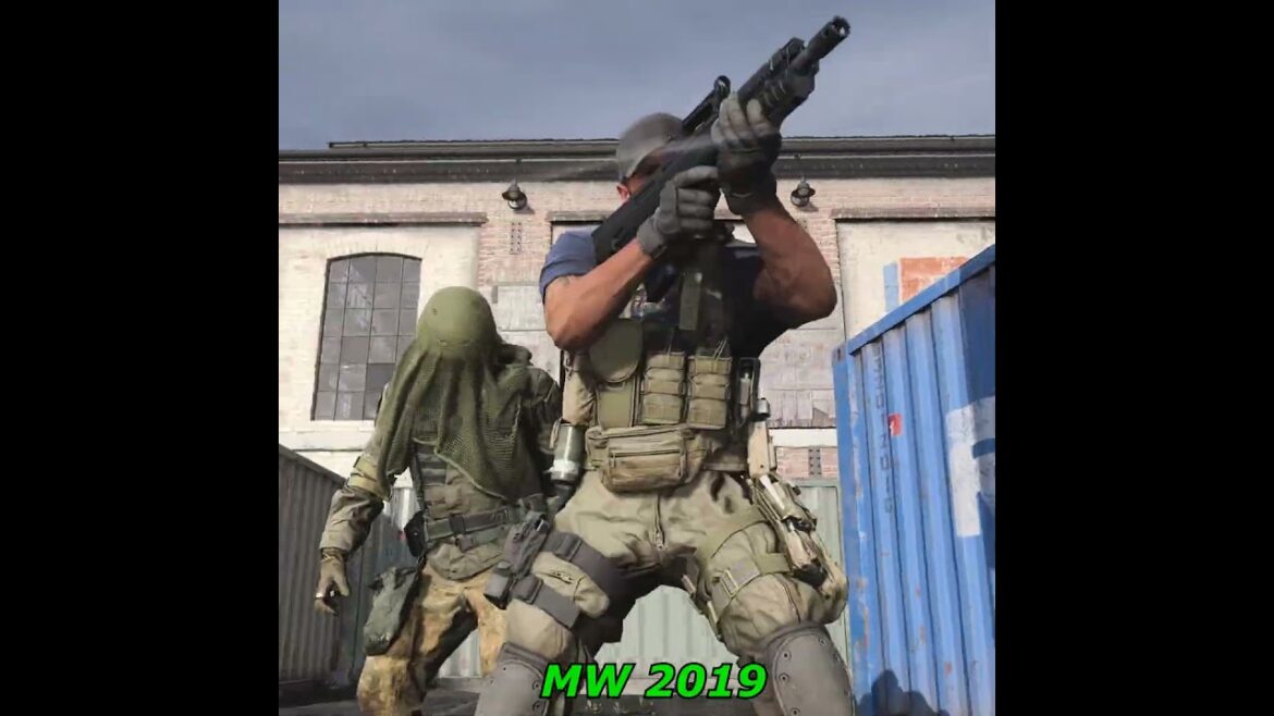 Modern Warfare in 2024 vs 2019 Comparison  #callofduty