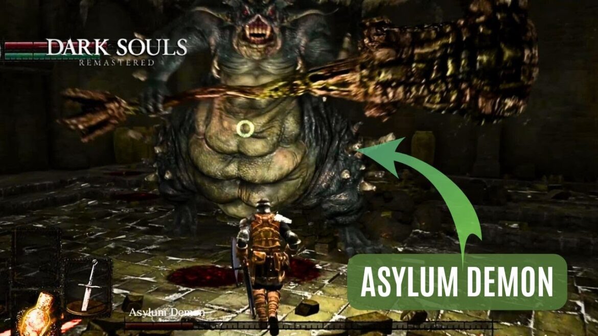 DARK SOULS REMASTERED – Asylum Demon | BOSS FIGHT 1