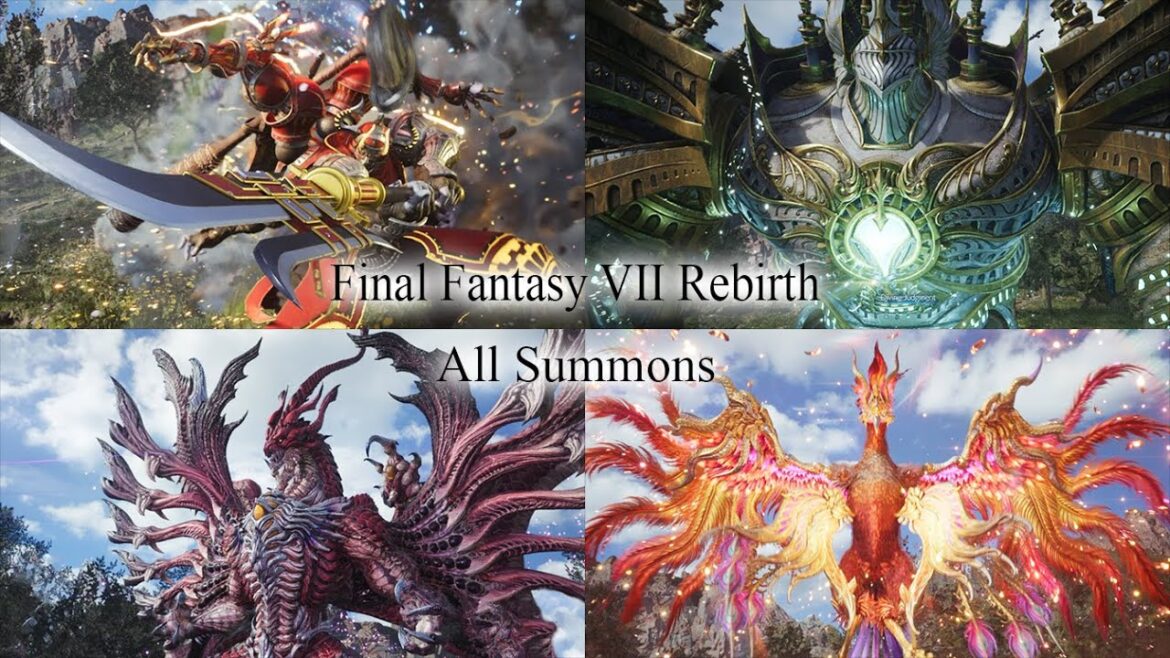 【Final Fantasy VII Rebirth】All Summons