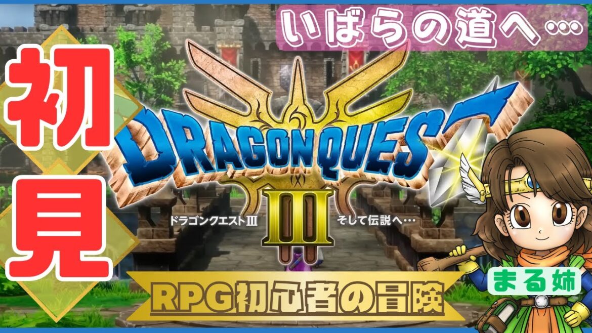 【#ドラクエ3リメイク / HD-2D版】‐3‐ カンダタから金のかんむりを取り戻そう!いばらの道・PS5【ネタバレ注意】