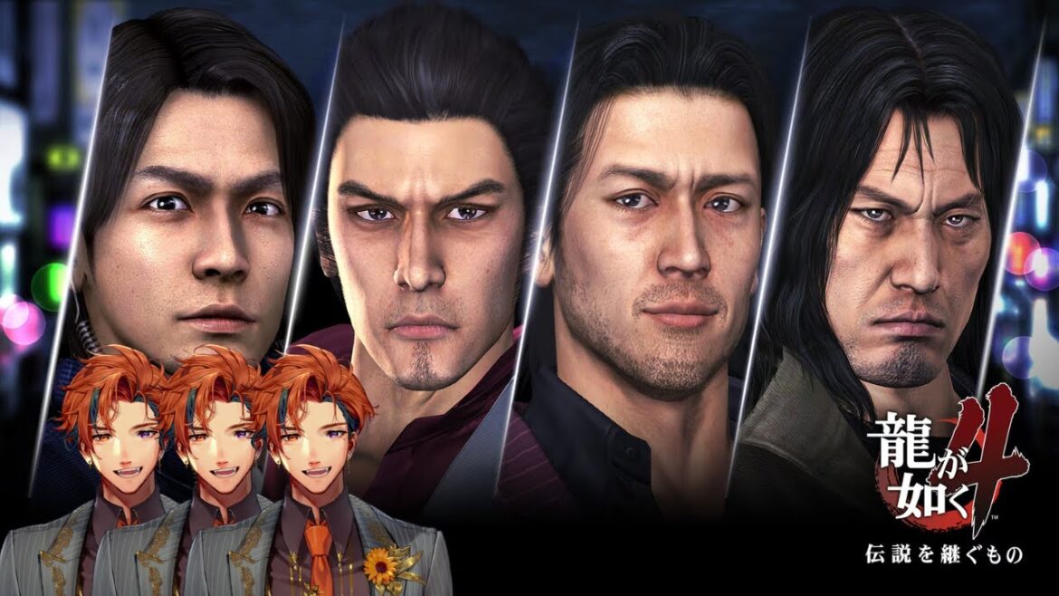 【龍が如く4 伝説を継ぐもの】初見で挑む『龍が如く4 伝説を継ぐもの』 3日目【夕刻ロベル/ホロスターズ】※ネタバレあり