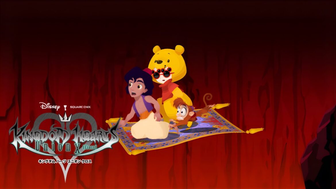 古の時代の数々の世界をキーブレード使いプーさんが闇の脅威から守り抜く!【キングダムハーツ ユニオンクロス】Part2