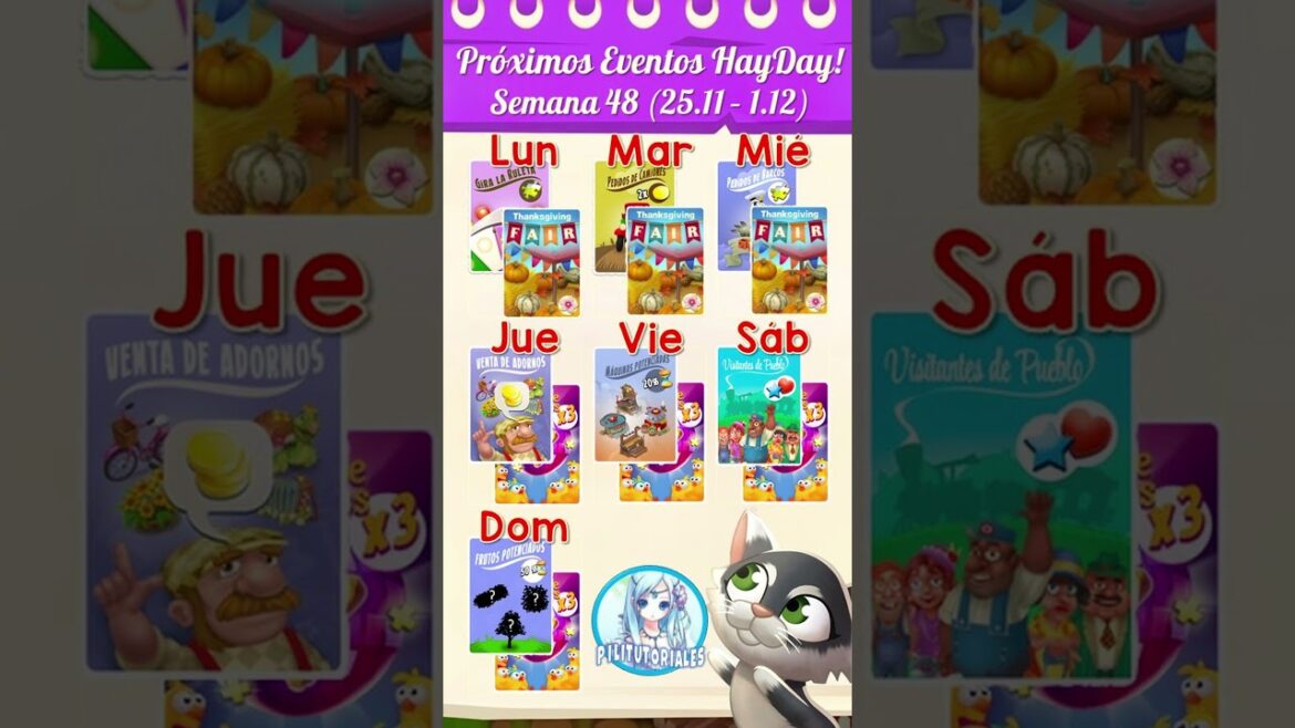 Eventos semana 48 de 2024 en hay day