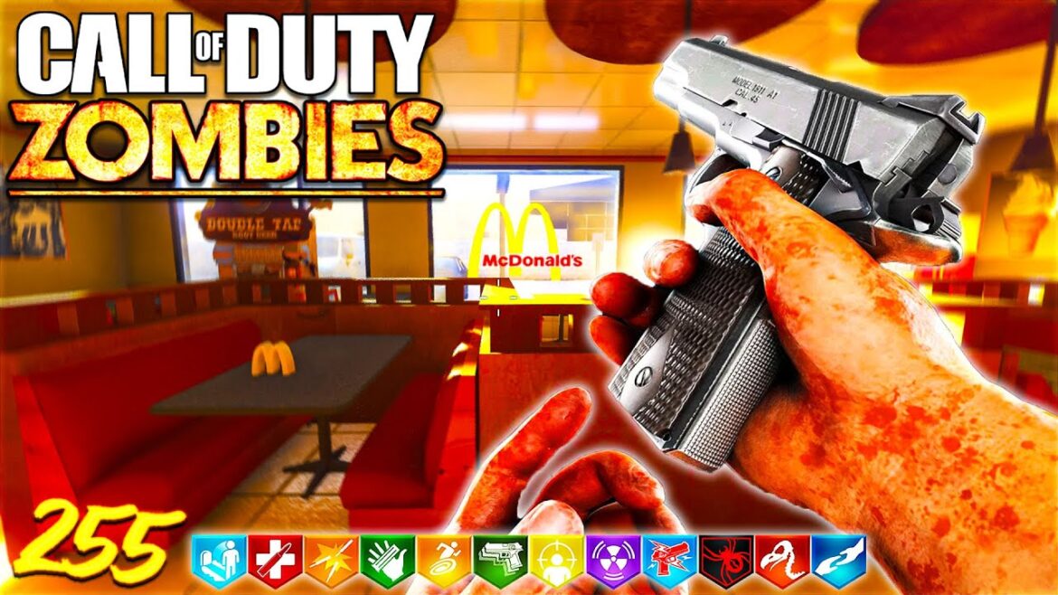 Surviving MCDONALDS but in CALL OF DUTY ZOMBIES… (Black Ops 3 Zombies)
