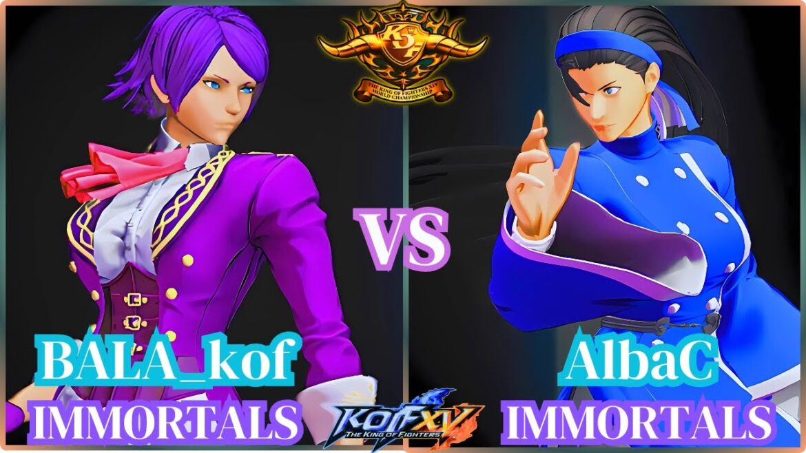 KOF XV🔥BALA_kof🔥VS🔥Albac🔥The Battle Of Warriors 100% None Stop Punishment Fight With Strike Combos🔥