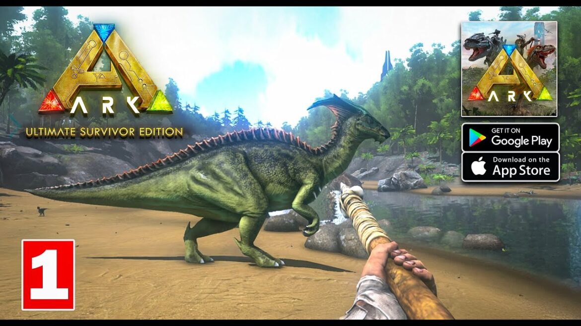 ARK: Ultimate Mobile Edition – CBT Walkthrough Part 1 Gameplay (Android/iOS)