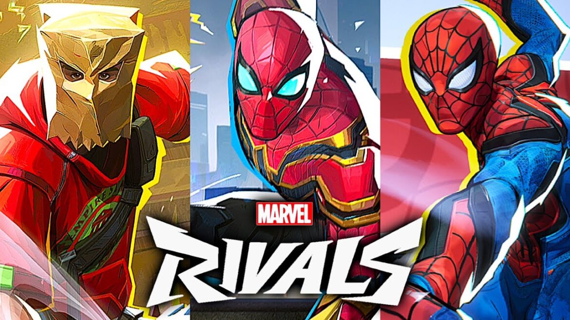 Marvel Rivals – All Spider-Man Abilities, Skins, Emotes, Intros & MVP Animations (4K 60FPS)