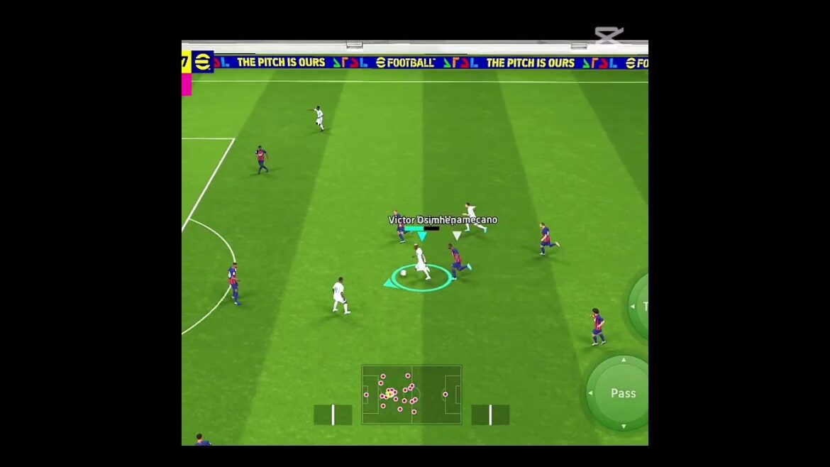 Goal For Enzo Fernandez ๐ฟ๐ #efootball #shorts #foryou #foodball #fifa