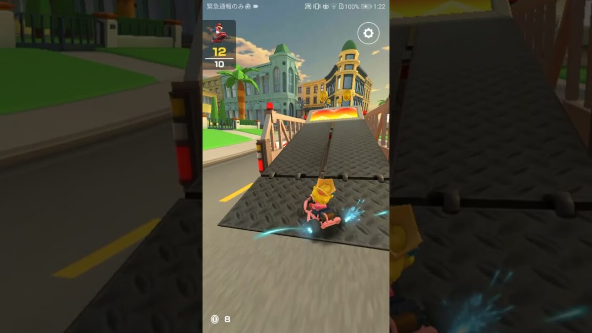 JA(ジャンプアクション)を多くせよ!!【ボーナスステージ】#マリオカートツアー #nintendo,#Los Angeles Coast ,#baby Peach