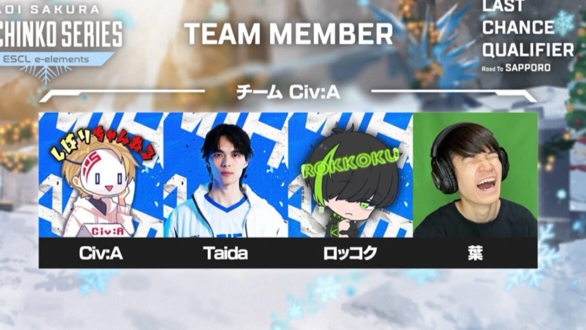 【ASGS】ストリーマーが主役のガチ大会に出ます。-Apex Legends-