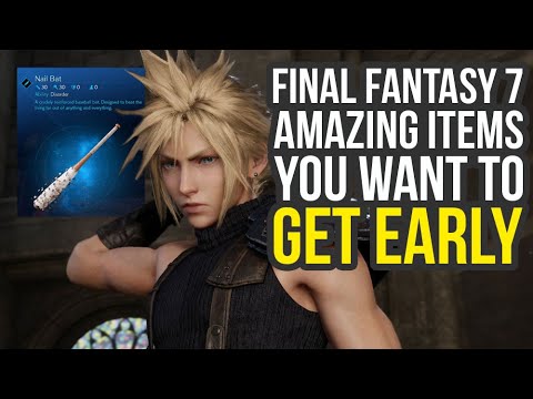 Final Fantasy 7 Remake Tips And Tricks – AMAZING ITEMS You Want To Get Early (FF7 Remake Tips)