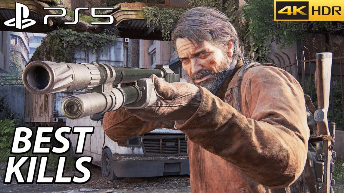 The Last of Us Part 1 PS5 – Best Kills 4 ( Grounded ) | 4k 60FPS