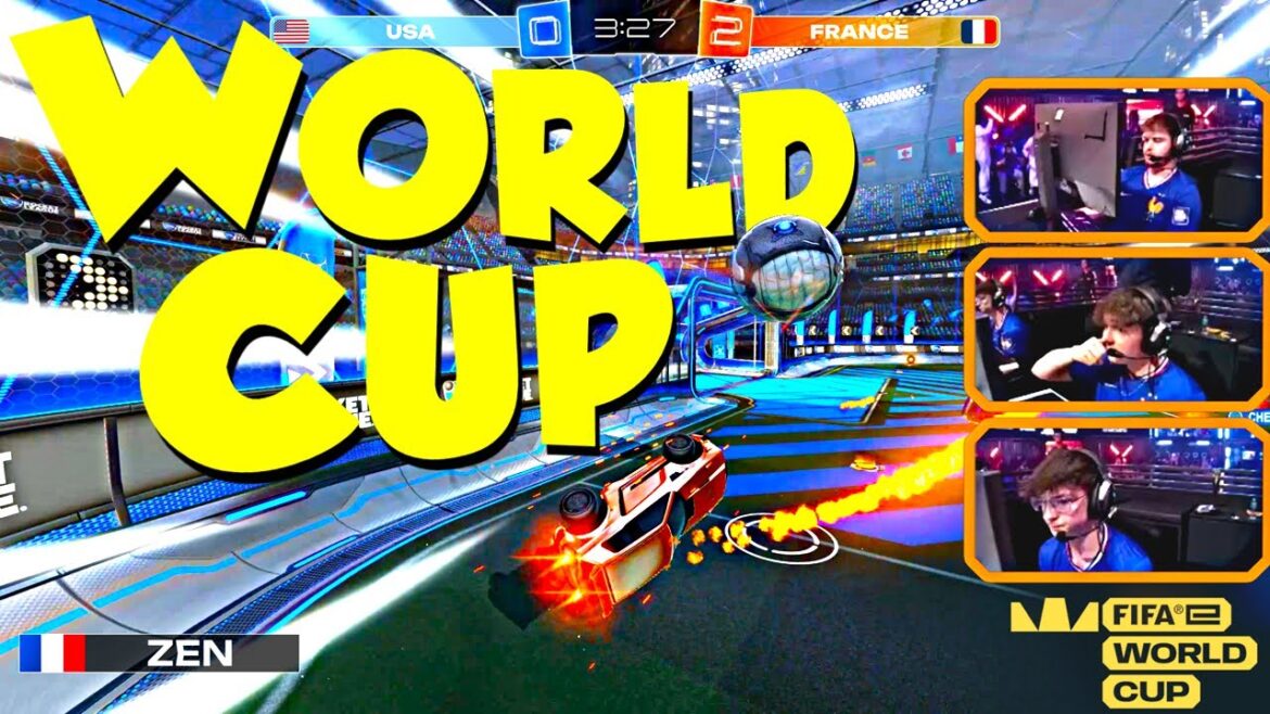 BEST OF ROCKET LEAGUE FIFA WORLD CUP 2024 !!