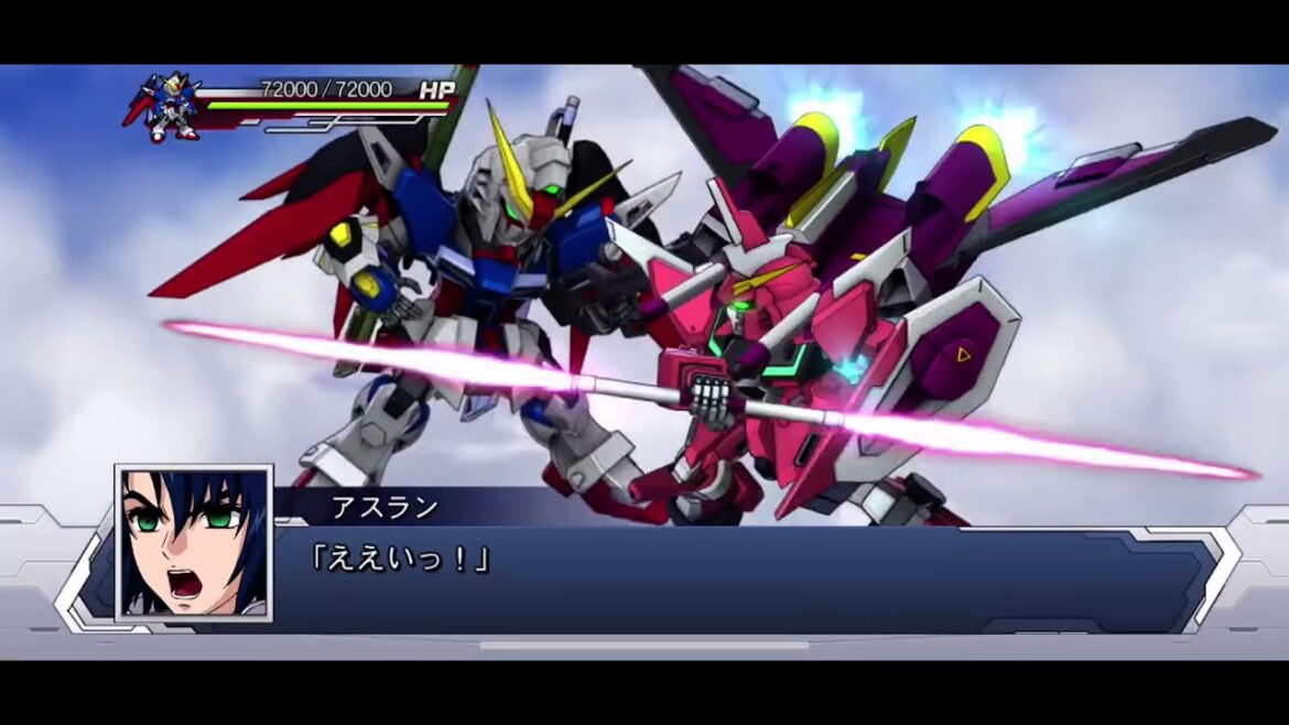 スパロボDD ファトゥム-01 インフェニットジャスティスガンダム