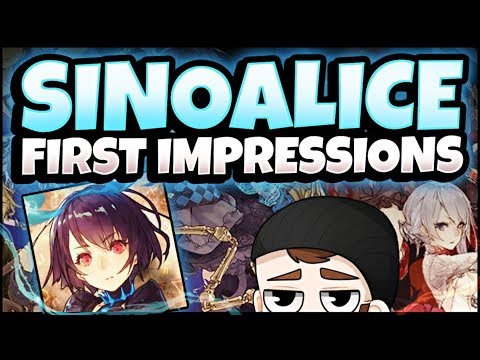 SINoALICE (ーシノアリスー) First impressions (releasing July 18th!) Looks Amazing!