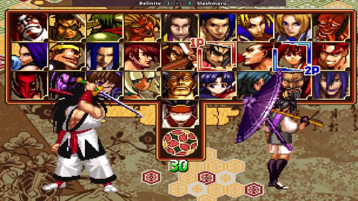 Samurai Shodown V Special ( Belinite Vs Slashmaru ) || Play Dare 22 Dec 24