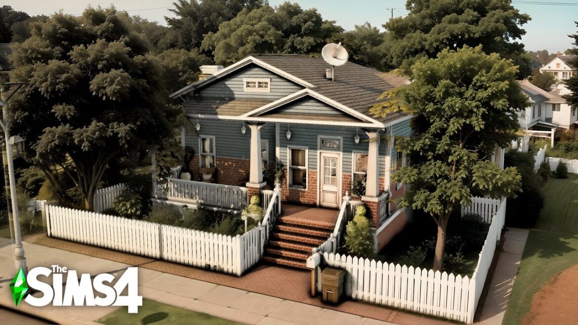 FAMILY HOME – Realistc Build – ASMR | The Sims 4 – no cc.