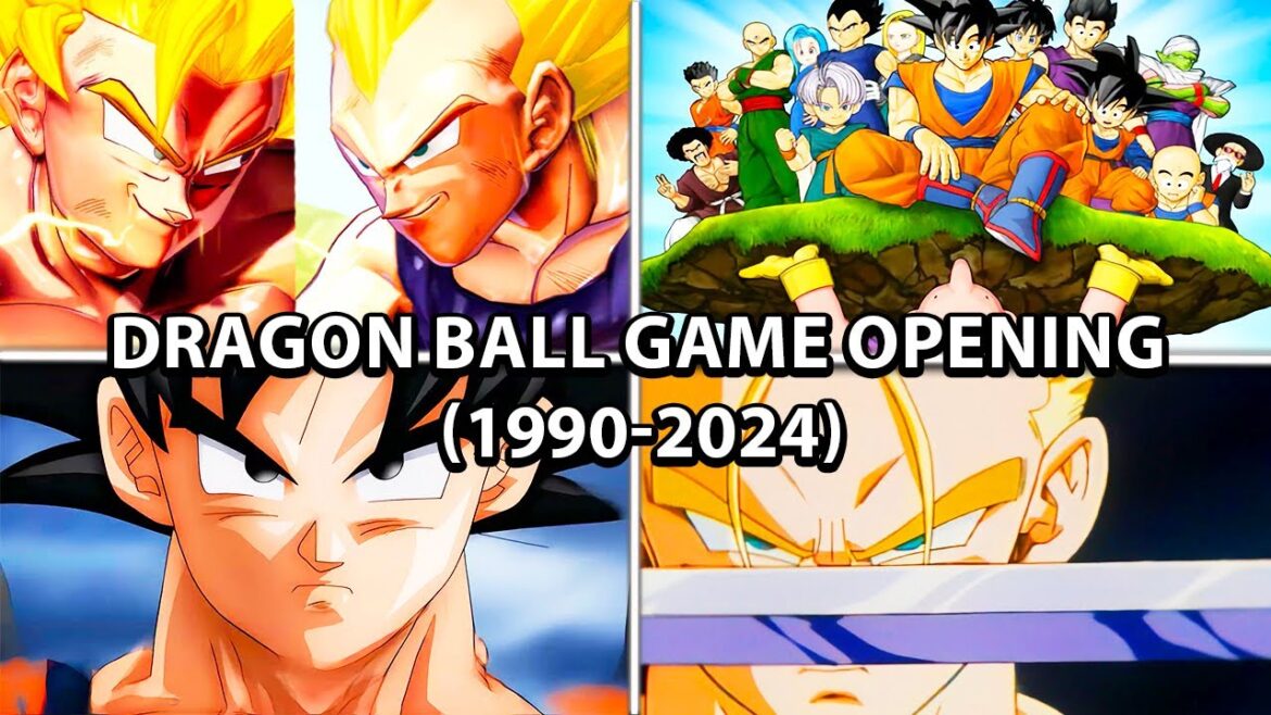 Evolution Of All Dragon Ball Game Gpenings (1990 – 2024) ドラゴンボール ゲーム