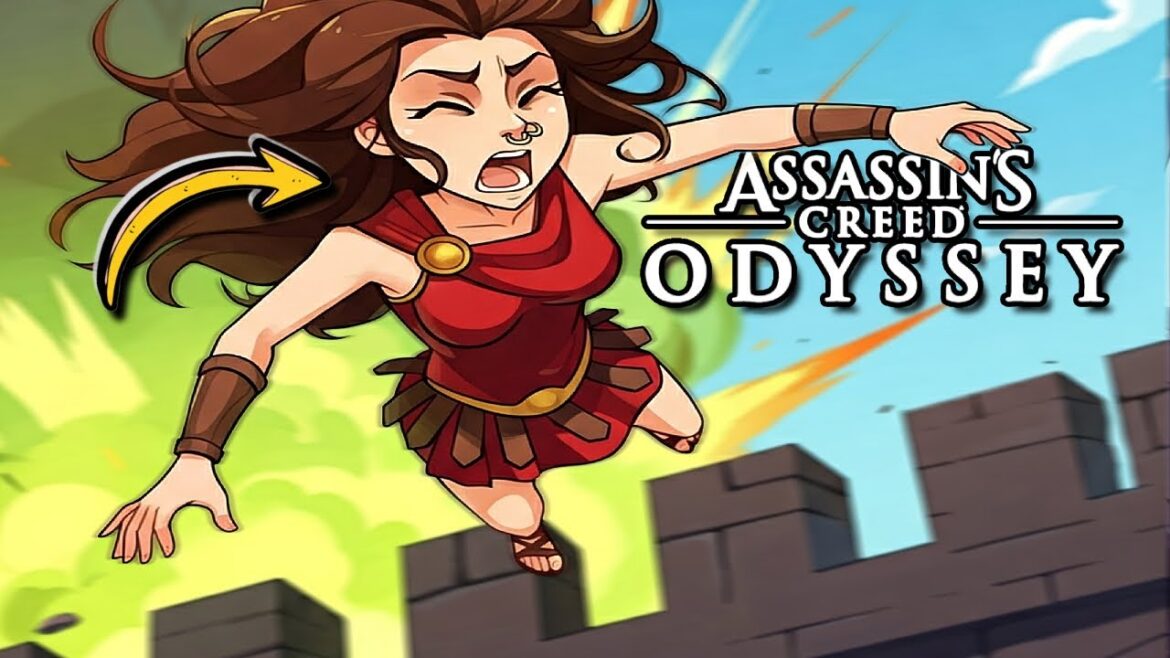 THEY LAUNCHED ME! (Assassin’s Creed Odyssey) Part 21