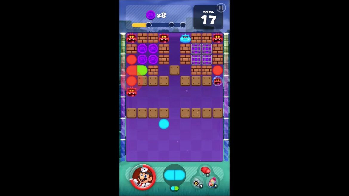 ドクターマリオワールド STAGE 150 3つ星クリア ×1.5 3-star Dr. Mario World