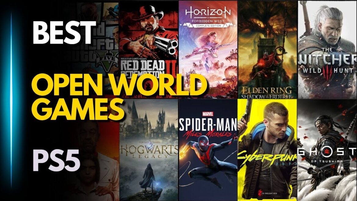 TOP 40 Best Open World Games on PS5 in 2025