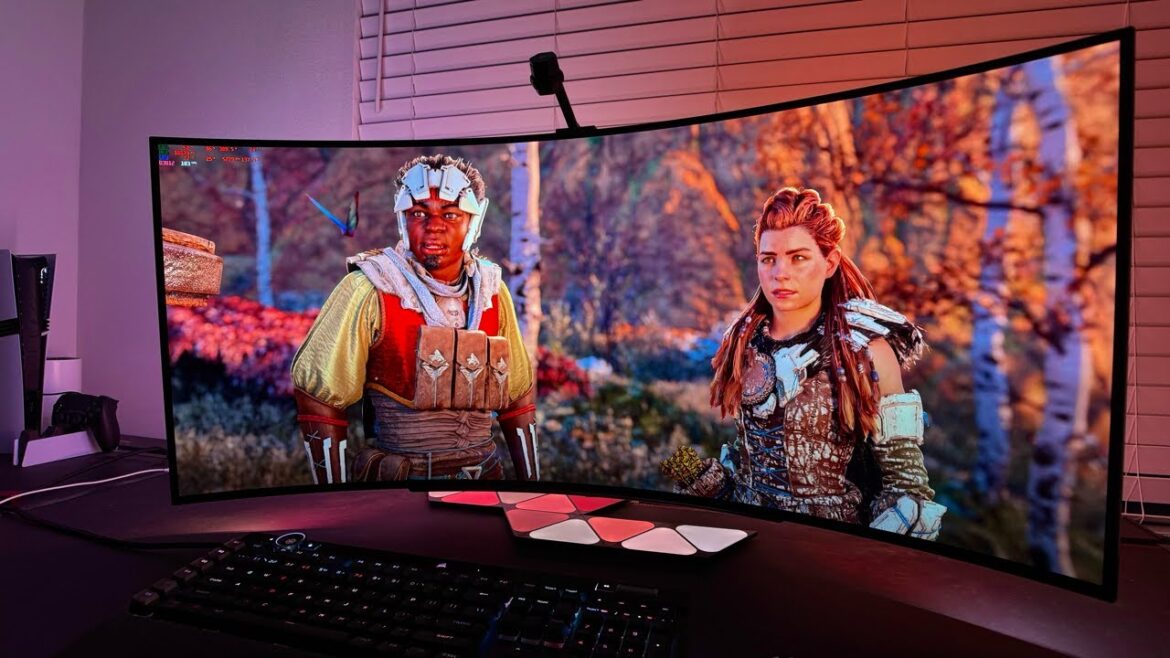 Horizon Zero Dawn Remastered FEELS GREAT on a 45″ LG UltraWide OLED | BEST Gaming Monitor w/ HDR