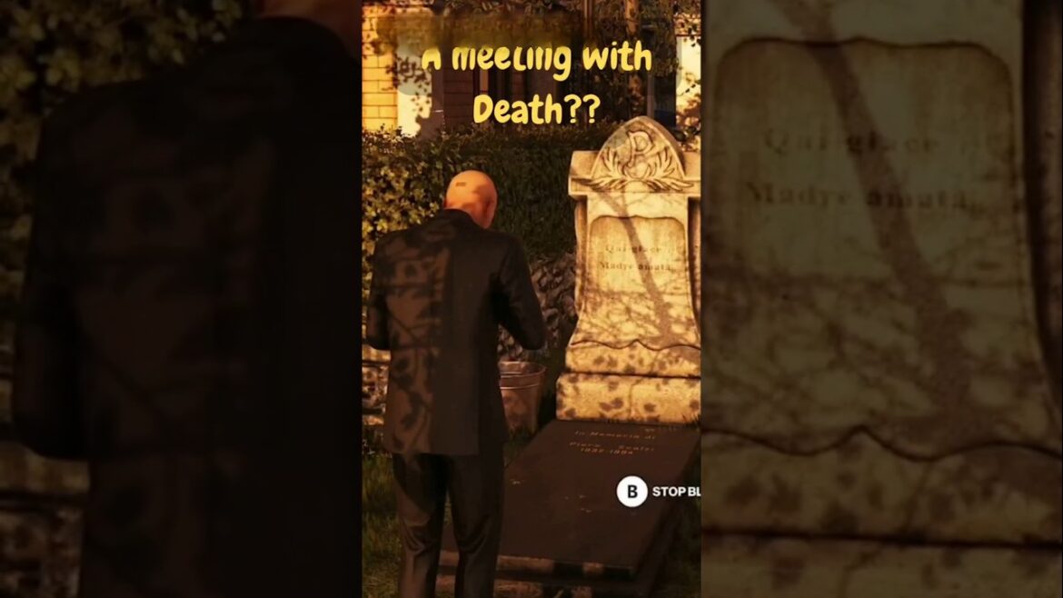 Hitman Agent 47 Mourns a loss. #gaming #hitman #shorts