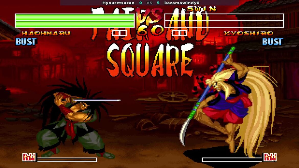 Samurai Shodown IV ( Hyouretsuzan Vs kazamawindy0 ) || Play Date 10 Mar 24